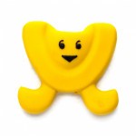 Latex assortiment lanco x-small Smiley banaan