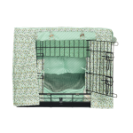 Benchhoes vintage groen