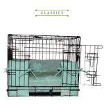 Bumperset Classic: mintgroen gestreept 